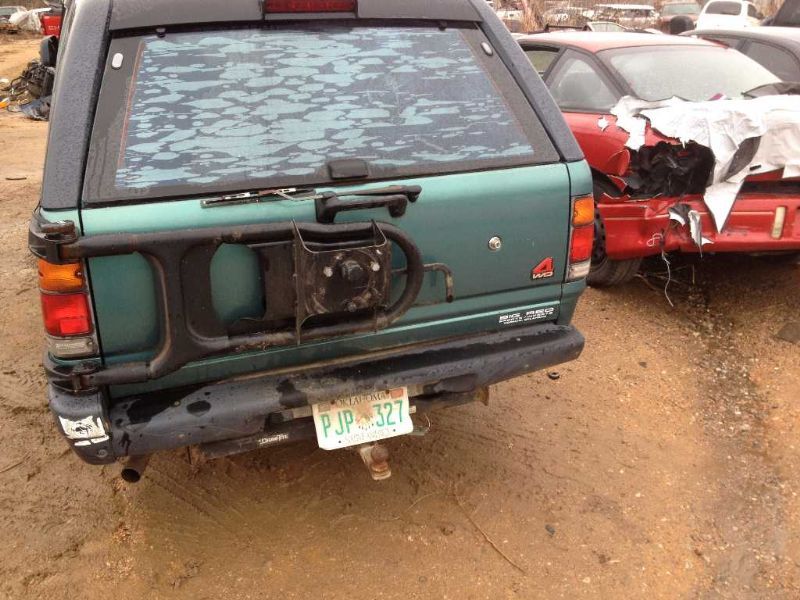 1994 Isuzu Rodeo Rear Body 170 Decklidtailgate 17058626a Spare
