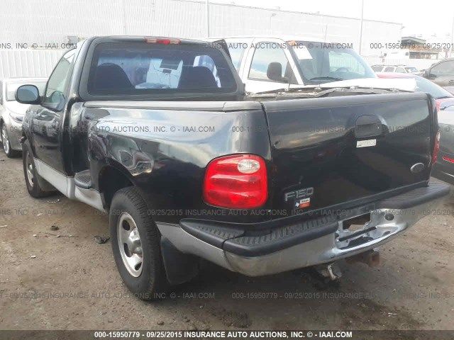 Used 2000 Ford Ford F150 Pickup Rear Body Bumper Assembly Rear Cr