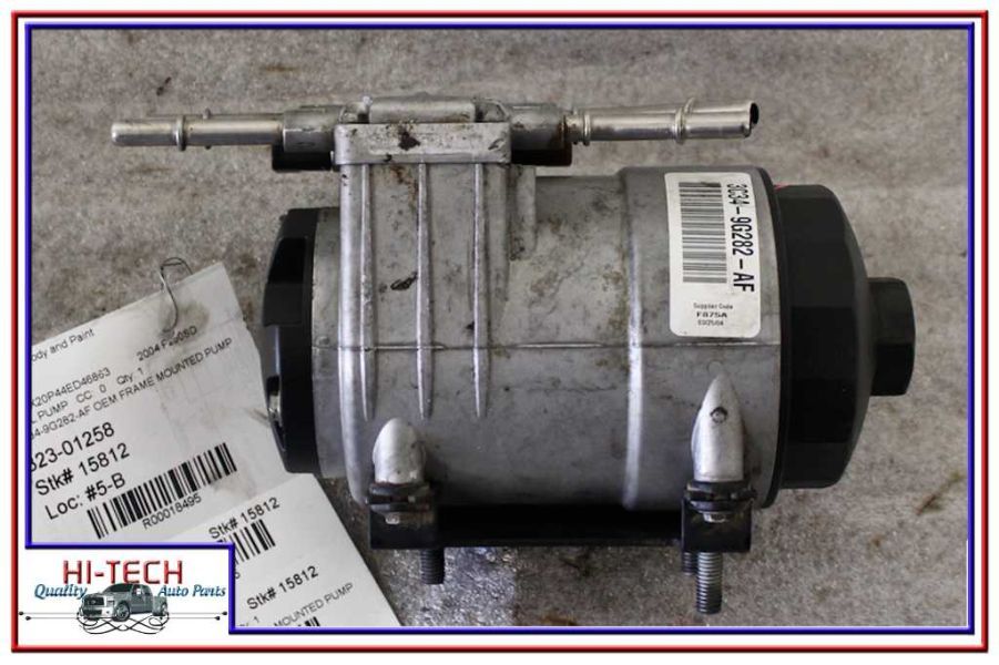 99 00 01 02 03 Ford F250 F350 Super Duty Frame Mounted Fuel Pump 3C34 9G282 AF eBay