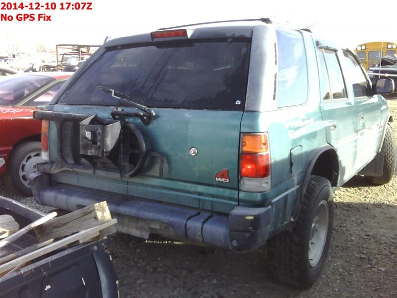 1995 Isuzu Rodeo Rear Body 170 Decklidtailgate 17058626a Spare