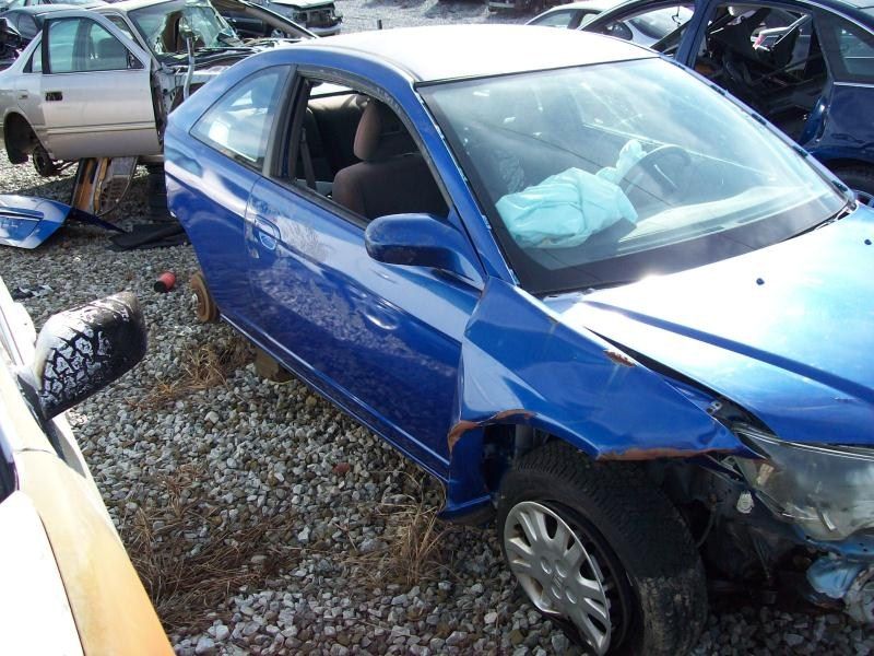 Used 2004 Honda Civic Rear Body Civic Quarter Panel Assembly Part